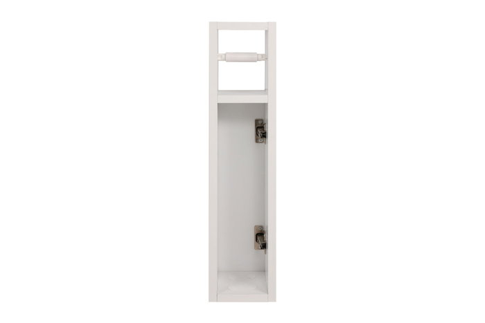 Hanah Home Armario de Baño Star - White Elegancia Escandinava Blanco 15x65x12 cm